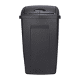 thumbnail image 4 of 13 Gallon Trash Can, Plastic Swing Top Kitchen Garbage Trash Can (Black), 4 of 6
