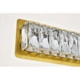 thumbnail image 5 of Monroe Integrated LED chip light gold Wall Sconce Clear Royal Cut Crystal, 5 of 5