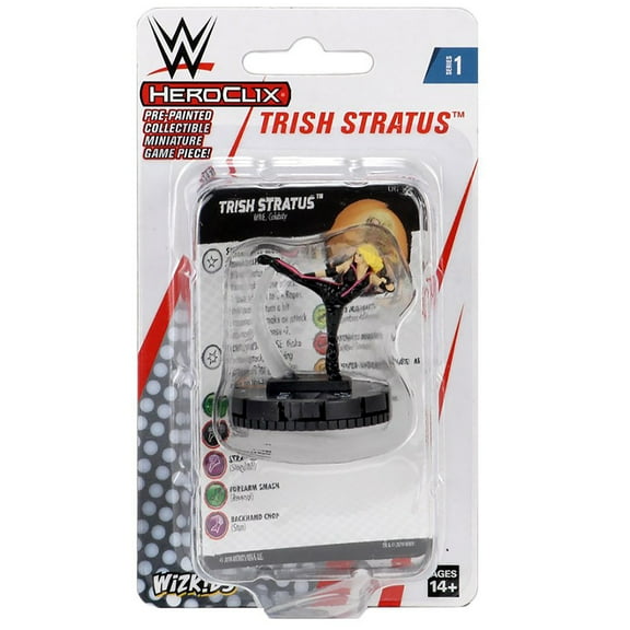 WWE HeroClix: Trish Stratus Expansion Pack - Miniatures Game, WizKids, Ages 14 , 2  Players, 30  Min