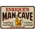 thumbnail image 1 of ENRIQUE'S Man Cave Metal Sign Wall Decor Gift 8x12 108120011301, 1 of 1
