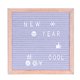 thumbnail image 2 of Gwong Decoración hogareña Tablero de letras a mano con letras Decoración Mensaje Fieltro Tablero Signo Marco de pino Gwong 21000131, 2 of 7