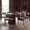Lucena Oak/Green, variant on COLAMY 5-Piece Modern Dining Table Set, Sturdy Wood Kitchen Table and 4 Upholstered Dining Chairs for Small Spaces, Mid-Century Farmhouse Dining Room Furniture Set, Lucena Oak/Grey