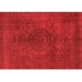thumbnail image 1 of Ahgly Company Indoor Rectangle Abstract Red Modern Area Rugs, 7' x 9', 1 of 4