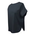 thumbnail image 4 of GEORGE G BLUSA CR MC CON DOBLADILLO LISA, 4 of 4