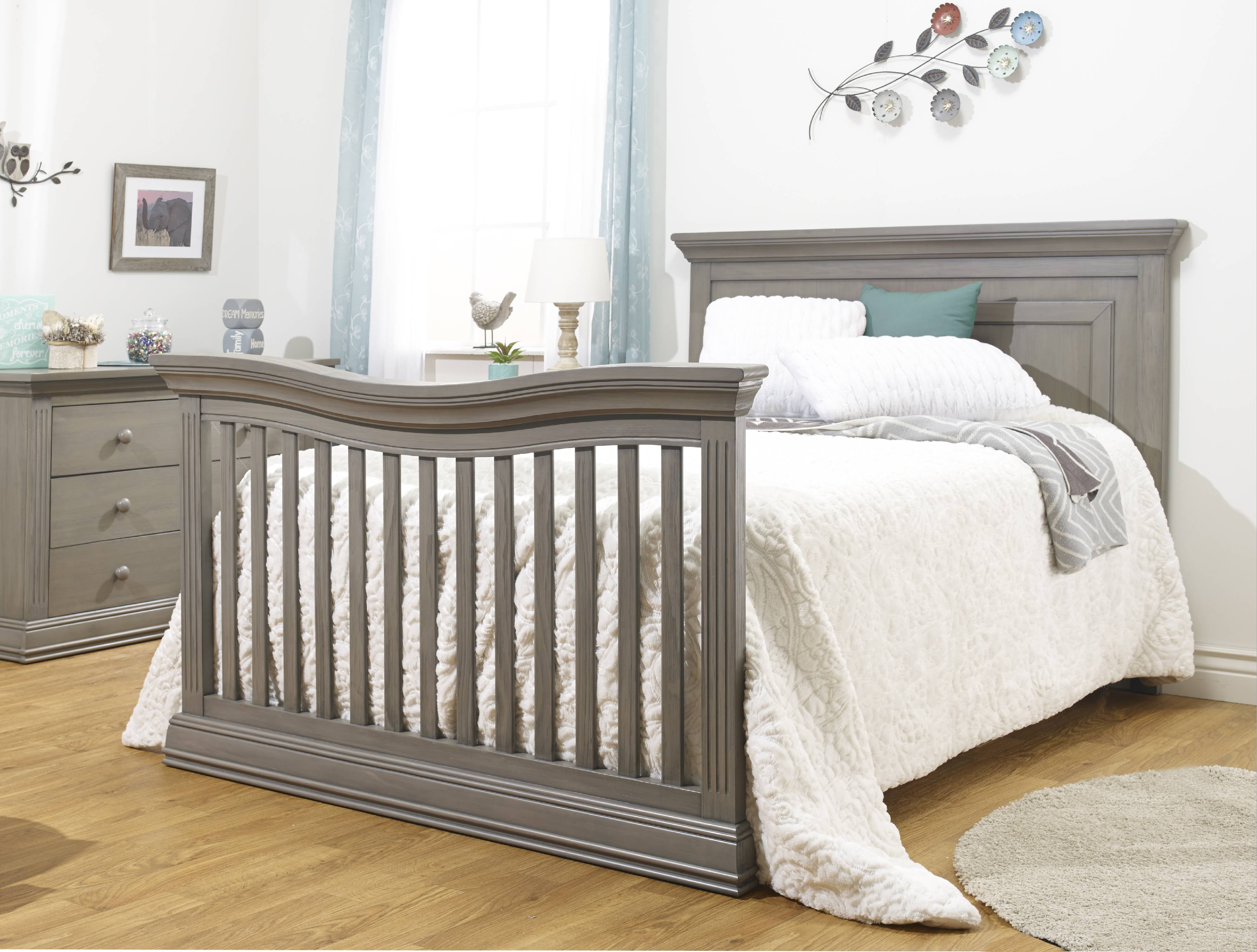 Sorelle Providence In Convertible Crib Stone Grey Sorelle