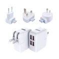 thumbnail image 1 of Injueey de 4 puertos de pared USB Adaptador de enchufe de alimentación de viaje Enchufe retráctil para teléfono móvil 2.1A Cargadores de dispositivos electrónicos, 1 of 6