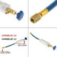thumbnail image 2 of Inyector de tinte aceite de aire acondicionado Yotijar R134A R12 Acoplamiento adaptador, 2 of 8