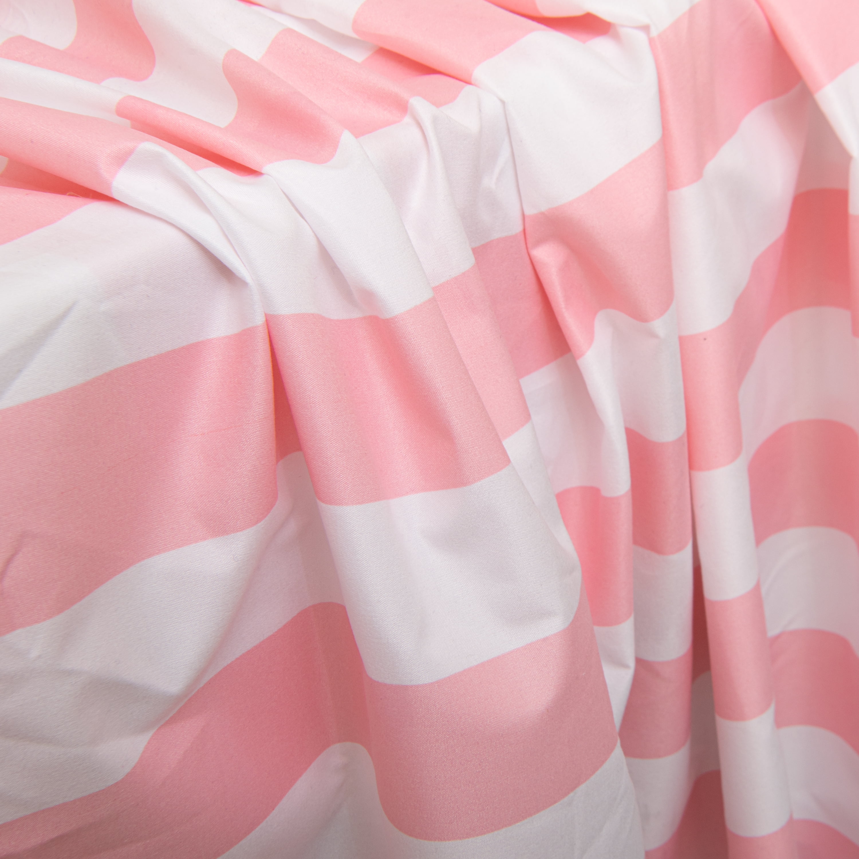 Flxxie Microfiber Toddler Sheet Set, Soft Crib Fitted Sheet Flat Sheet and Envelope Pillowcase, Baby Bedding Sheet & Pillowcase Sets, Pink Stripe, 3 Piece