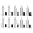 thumbnail image 4 of 10 piezas 10 ml interior de rodillo fino de desodorante natural perfumes envases cosméticos Mini portátil - Mate claro Yinane enrollar botellas, 4 of 6