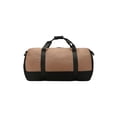 thumbnail image 6 of WHITEDUCK Heavy Duty Canvas Duffel Bag for Men and Women - Foldable Military Army Style Duffel Bag, with Full Length Zipper- Outdoors, Travel, Gym & Storage (Large 30" x 18", Brown & Black), 6 of 6