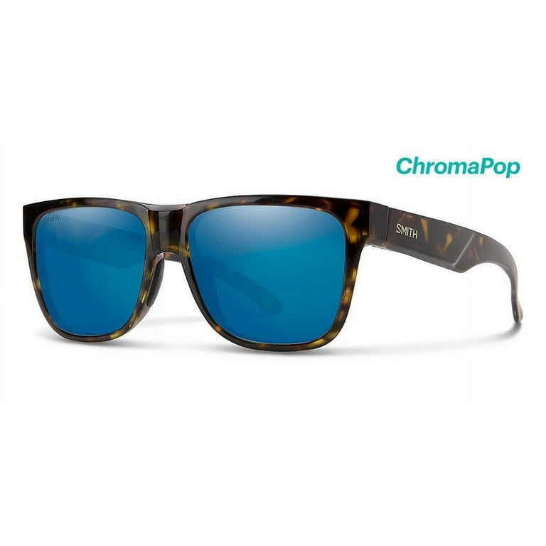 小物 SMITH Lowdown 2 Matte Black cp Pola Blue Smith Lowdown 2 Sunglasses, Matte Black Frame, ChromaPop Polarized