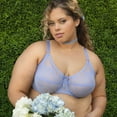 thumbnail image 4 of Smart & Sexy Women's Plus Size Retro Lace & Mesh Unlined Underwire Bra, 4 of 4