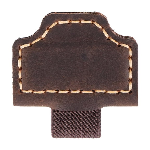 COOLHOOD Magnetic Leather Bookmarks with Elastic Pen Holder Slot Magnetic Book Page Clip for Journal Planner Notebook Book Novel