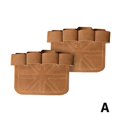 thumbnail image 3 of Mens Half Finger Cowhide Leather Workout Gloves for Pull Up Bars, Weightlifting, Gym Exercise Training, Breathable Grip Support, Durable Palm Protection, Black, Pair, 3 of 8