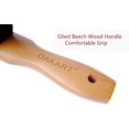 thumbnail image 3 of Hand Brush Soft Bristle with Oiled Beech Wood Handle 14 Inch Long (Brown), 3 of 5
