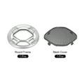 thumbnail image 3 of Unique Bargains Speaker Grill Cover 3' Mesh Subwoofer Grill Guard Protector for Home Audio DIY Black, 3 of 7