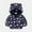 02Navy, variant on Hicidod Baby Puffer Jackets Cute Bear Ears Hooded Long Sleeve Light Winter Coats Fashion Solid Color Warm Down Jacket Outwear