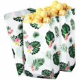 thumbnail image 1 of 100 bolsas de palomitas de maíz hawaianas de 1 oz, bolsas de recuerdo para fiesta luau, bolsas de fiesta hawaianas, 1 of 5