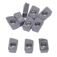thumbnail image 4 of Insertos De Torneado De Carburo, Hoja De Inserción De Carburo CNC Resistente Al Desgaste, 10 Piezas, Alta Dureza, Corte Rápido, Recubierto Para Metal ANGGREK Otros, 4 of 8