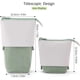 thumbnail image 2 of Standing Pencil Case Telescopic Stationery Bag Pen Pouch Holder School College Office Organizer for Girls Women Adults (Green), 2 of 4