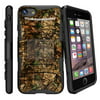 "Apple i Phone 7 Plus Case | iPhone 7 Plus 5.5"" Case [ Clip Armor ] Rugged High Impact Hybrid Case with Built in Kickstand + Holster - Hunting Leaves Camo"