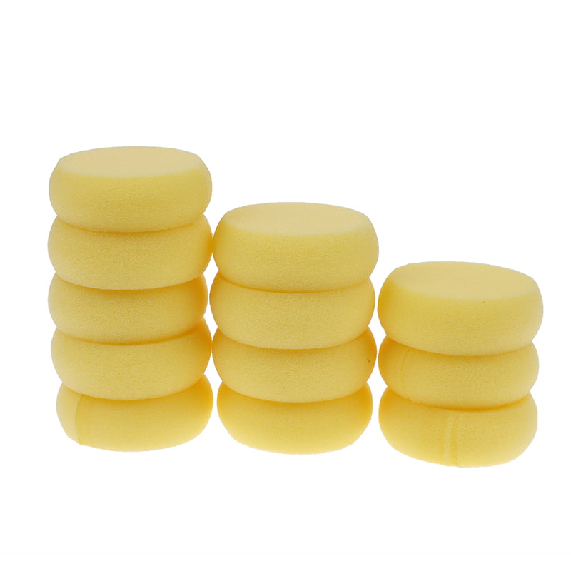 12Pcs Round Synthetic Artist Paint Sponge Craft Sponges For Painting Pottery JD 