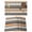 Chocolate, variant on Green Black Striped Placemats Set of 6, Farmhouse Vintage Stripe Placemats for Dining Table, Place Mats for Kitchen Tabletop, Waterproof Wipeable Dining Table Mats Set