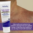 thumbnail image 4 of TriDerma MD Radia-Soothe Skin Relief Radiation Cream, Helps Relieve Radiation Burn, Radiodermatitis and other Skin Damaging Side Effects from Radiation Therapy, Fragrance Free, FSA Eligible, 4 oz tube, 4 of 6