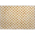 thumbnail image 2 of Addison Rugs Mayfield Premium Machine Washable Transitional Geometric Orange Rectangle Rug, 1'8" x 2'6", 2 of 6