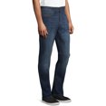 Lazer Men's Flex Denim Slim Straight Jeans, Waist Sizes 29"-38", Slim ...