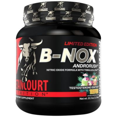 BNOX Androrush PreWorkout Nitric Oxide Testosterone BlendTropics (35 (Best Way To Build Testosterone Levels)
