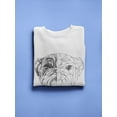 thumbnail image 3 of Realistic And Polygonal Bulldog. Sweatshirt Men -Image by Shutterstock, Male x-Large, 3 of 4