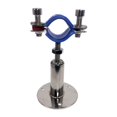 thumbnail image 4 of 2Pcs 304 Stainless Steel Embrace Hoop Adjustable Screw Bracket Tube Circular Hose Clamp Suspension Pipe Clips Fasteners For Tube ,Easy to Use, 4 of 4