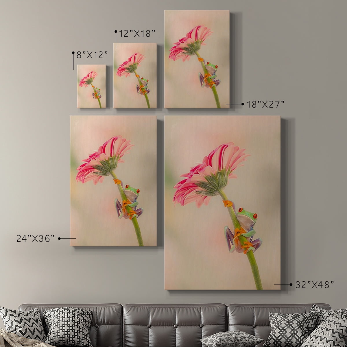 Hanging On I Premium Gallery Wrapped Canvas - Ready to Hang