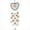 D, variant on Anuirheih Wind Chimes Hummingbird Indoor/Outdoor, Metal Wind Chimes for Outside Garden, Patio, Yard, Backyard(22x8inch)