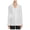 white, variant on Finity Womens Ruffled Button Down Blouse, White, 10