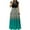 Green_B, variant on QUYUON Floral Maxi Dresses for Women Summer Crew Neck Short Sleeve T-Shirt Maxi Lone Dresses Floral Printed Pleated A-Line Dress Beach Sundress Loose Casual Flowy Sun Dress Navy-B Small