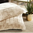thumbnail image 2 of Home Soft Things Super Soft Decorative Pillow Covers, Set of 2, Bleached Sand, 26" x 26", 2 of 3