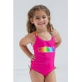 thumbnail image 2 of XOMG POP! Rainbow One Piece Bathing Suit Little Kid to Big, 2 of 5