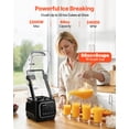 thumbnail image 2 of VEVOR Blender, 68 oz Professional Countertop Blenders with Shield, 2200W 26000RPM Kitchen Food Processor Combo, Self-Cleaning, Speed Adjustable, 6 Preset Menu, Black, 2 of 9