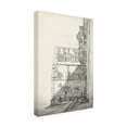 thumbnail image 2 of Richard Foust 'European Building Sketch I' Canvas Art, 2 of 3