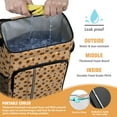 thumbnail image 2 of Travel Cooler Bag - Sunflower Camping Beer Cooler Backpack with Bottle Opener- Waterproof Insulated Picnic Backpacks - Cooler Bag for Beach, 2 of 6