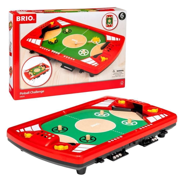 Juego de mesa BRIO Pinball Challenge con Metal Marbles desde hace más de 6 años