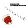 thumbnail image 3 of Telescoping Bbq Marshmallow Roasting Sticks Smores Skewers Hot Dog Fork Q2L2, 3 of 9