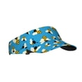 thumbnail image 2 of Kll Sport Sun Visor Hats Ball Caps Empty Top Baseball Sun Cap For Men Women-Flying Bees, 2 of 8