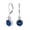Blue, variant on Bling Jewelry Womens 3.5CT Silver Plated Dangle Chandelier Earrings with CZ Halo