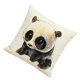 thumbnail image 1 of Cojín Funda de Almohada Zulema Lino Lindo Panda 45cm Funda de almohada, 1 of 6