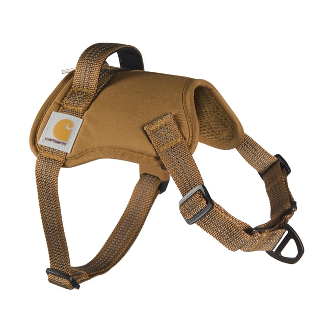 Arnés para perros Carhartt de nailon con forma de pato, no tira, reflectante, color marrón L