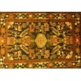 thumbnail image 1 of Ahgly Company Indoor Rectangle Animal Yellow Traditional Area Rugs, 4' x 6', 1 of 4
