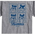 thumbnail image 3 of Hamm's - Bear Grid - Men's Short Sleeve T-Shirt, 3 of 5